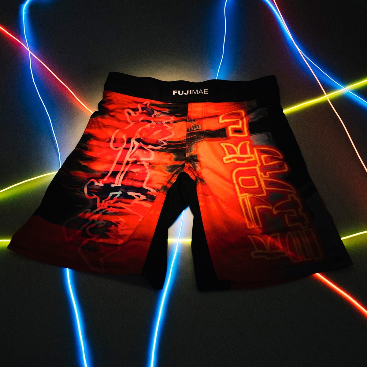 Šortky Fujimae Kyokushin ProWear Neon