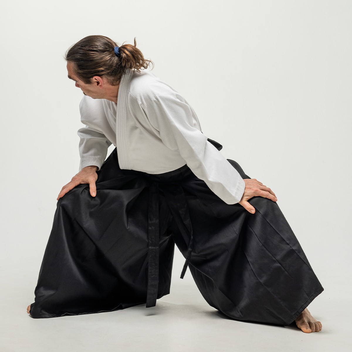 Hakama Fujimae Training černá
