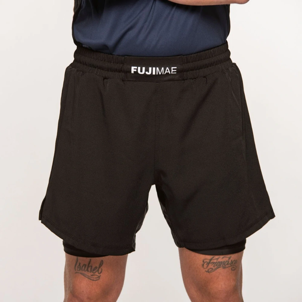 Kompresní šortky MMA FUJIMAE ProWear NO-GI 2v1