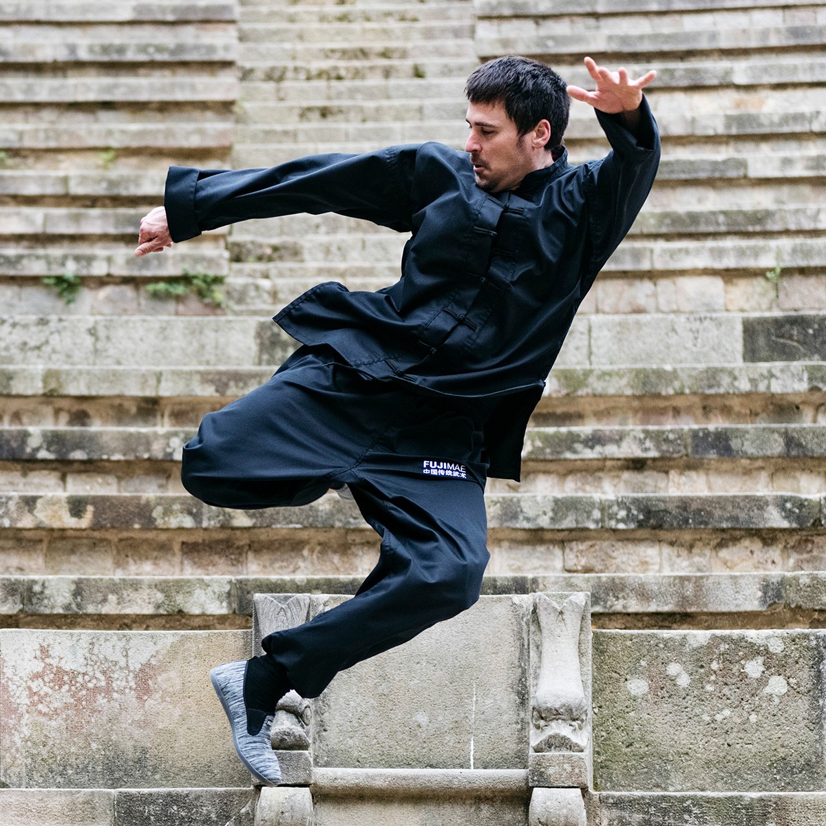 Kimono Kung Fu Fujimae Training