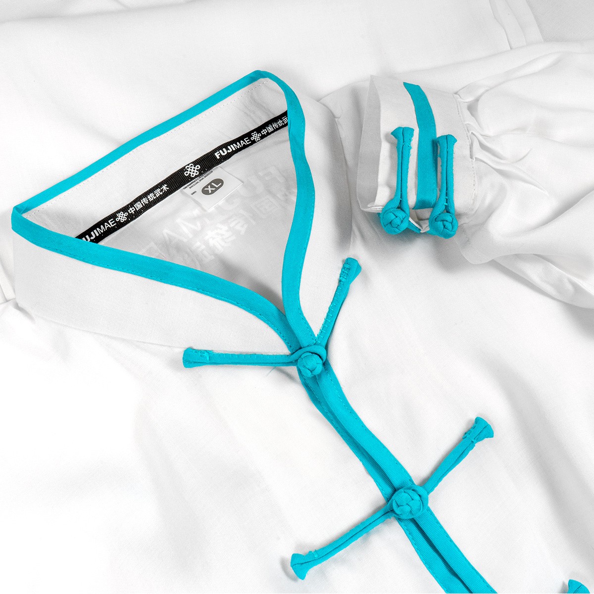 Kimono TaiChi Qïng Fujimae - White