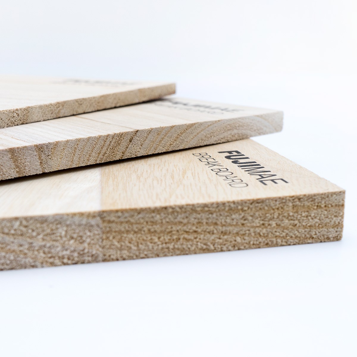 Dřevěná přerážecí deska Fujimae