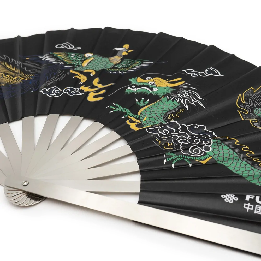 Kovový Vějíř TaiChi FUJIMAE 