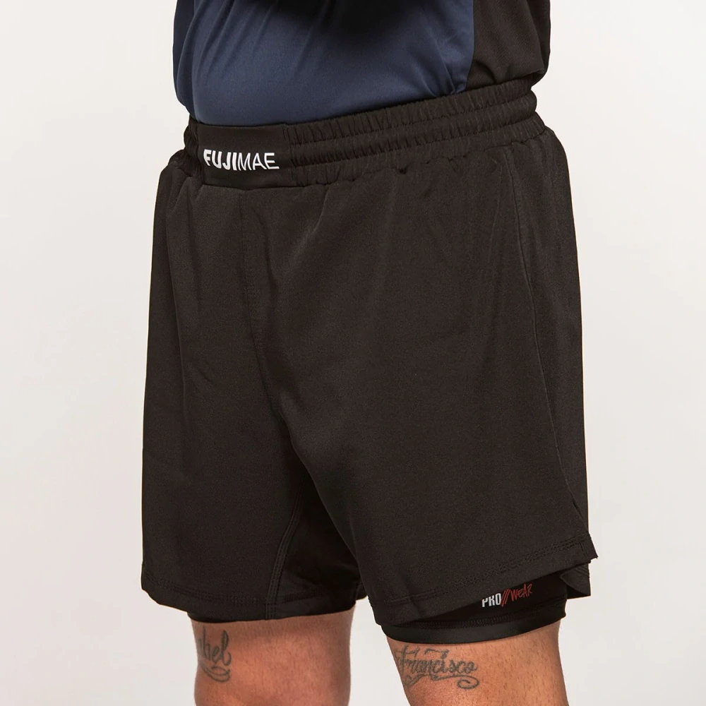 Kompresní šortky MMA FUJIMAE ProWear NO-GI 2v1