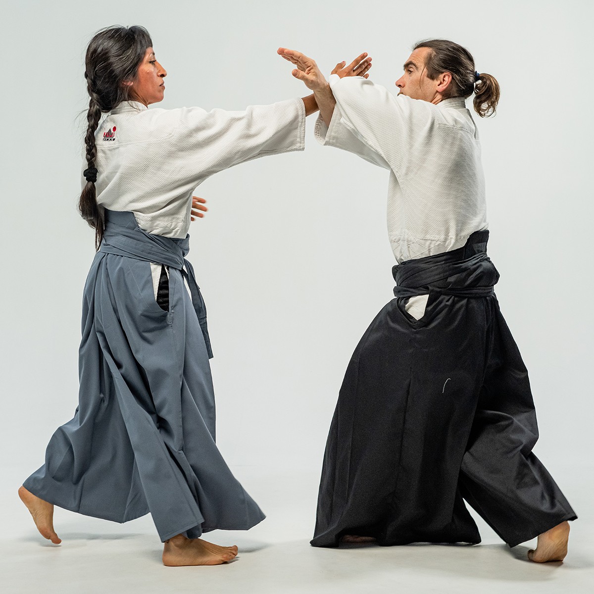 Hakama Fujimae Training černá