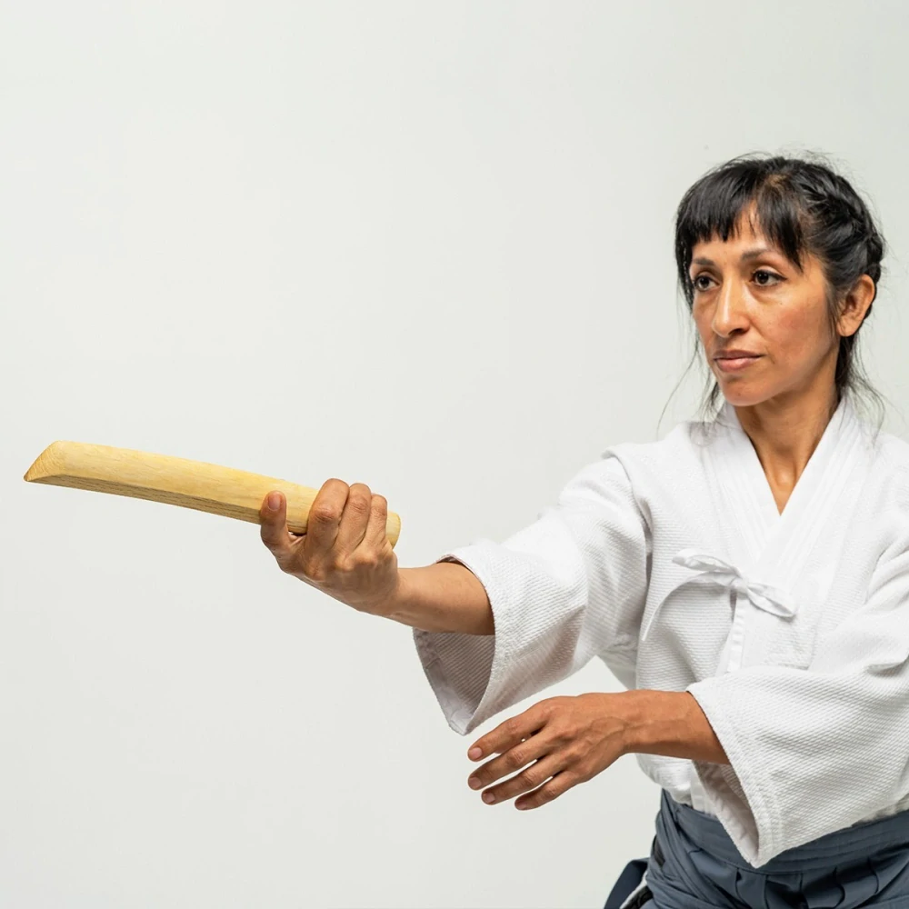 Dřevěné Tanto FUJIMAE bílý dub 