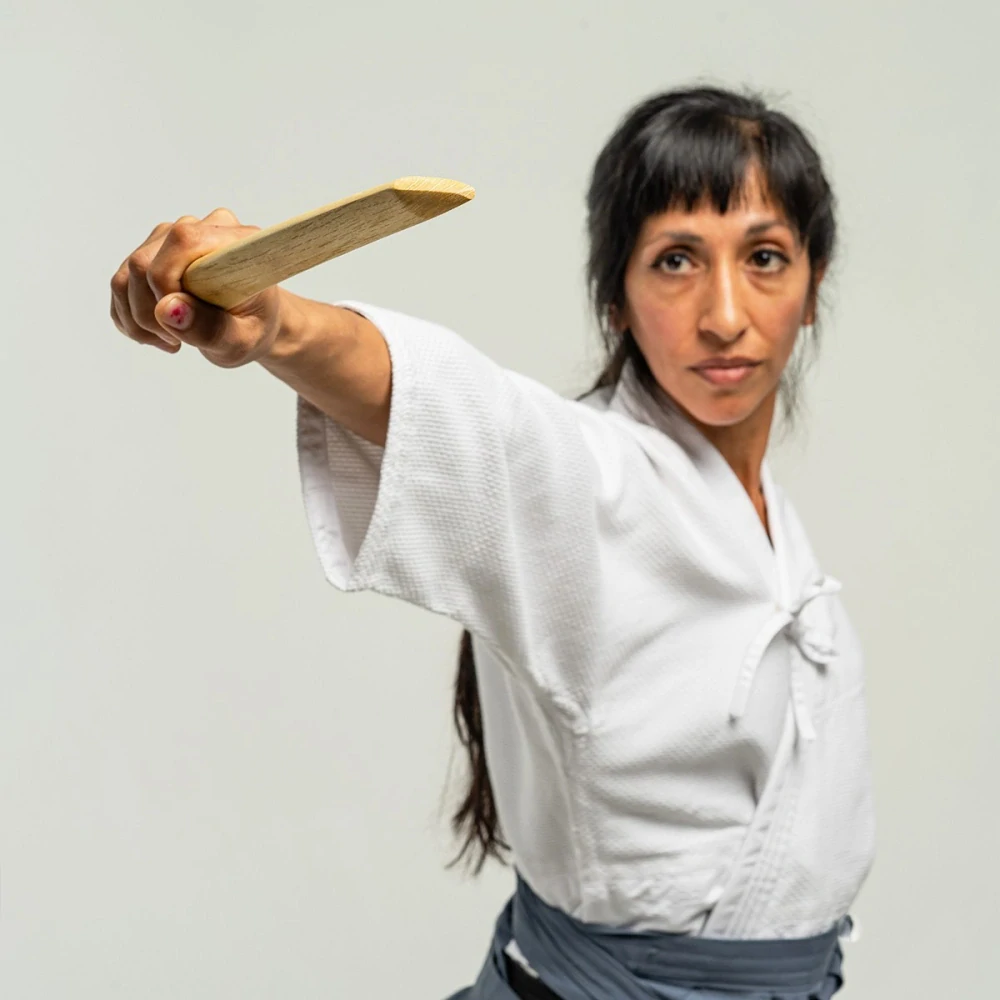 Dřevěné Tanto FUJIMAE bílý dub 