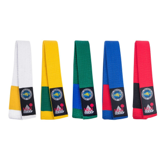 Pásek FUJIMAE Taekwondo ITF Bicolor