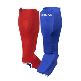 Chrániče holení a nártů FUJIMAE Reversible Blue/Red