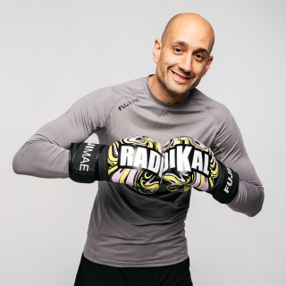 Boxerské rukavice FUJIMAE Radikal 3.0 Very Peri/Pink