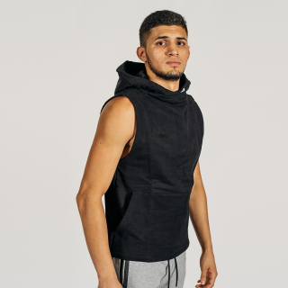 Boxerská mikina bez rukávů Fujimae RLTD černá